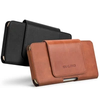 qialino bag cover for iphone 8 plus business pocket case for genuine leather case for iphone 7 plus simple holster