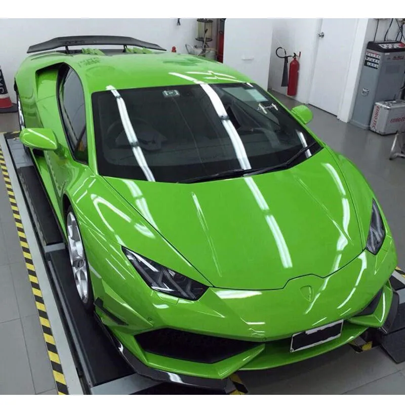 Чехол из углеродного волокна для передних разделителей губ Lamborghini Huracan LP600 LP610 Coupe 2