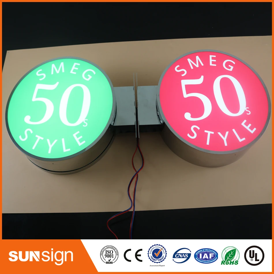 Заводская розетка Передняя подсветка акриловый витрина боковой светильник с