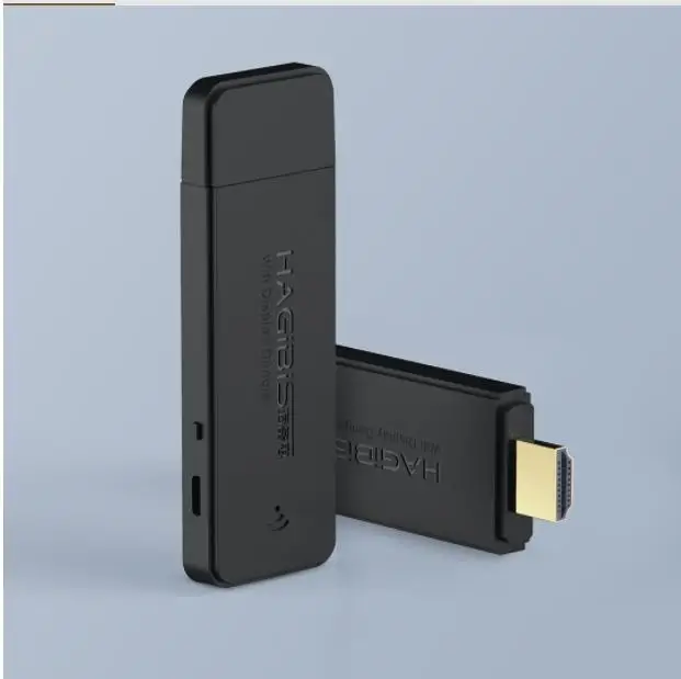 Черный xiaomi youpin HDMI беспроводной с тем же экраном HABH19012.4G+ 5G такая же частота в то же время 1080P HD Smart - Цвет: Черный