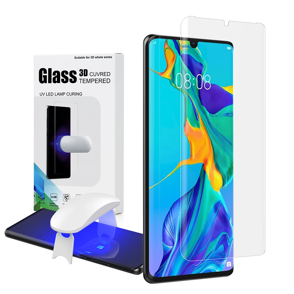 

Защитное стекло для Huawei P30 Pro, с отпечатком пальца
