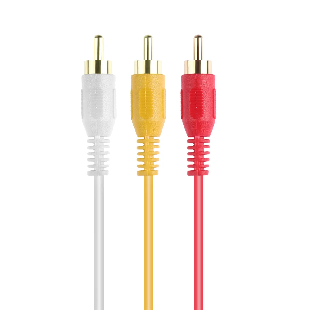 1 шт. 5 м штекер 3 RCA Видео Аудио AV HDMI совместимый кабель адаптер для HDTV 1080P/Y9X3
