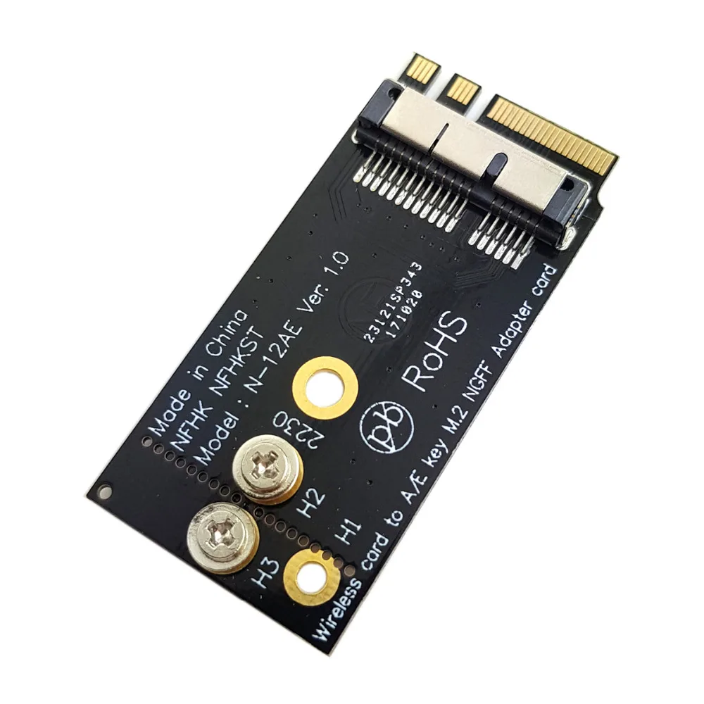 BCM94360CS2 BCM943224PCIEBT2 беспроводная карта для NGFF M.2 ключ A/E адаптер Mac OS|for mac|ngff m.2m.2 adapter |
