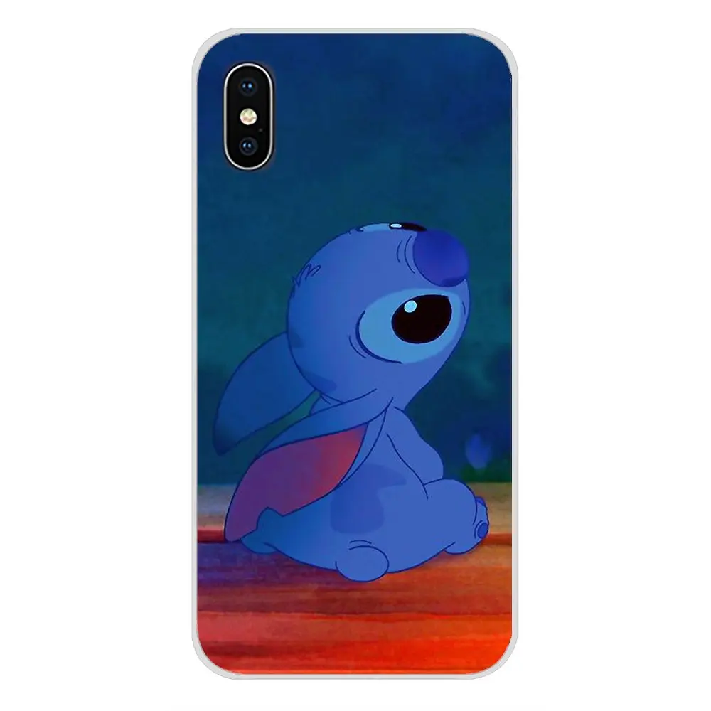 Горячая Лило и стежок Ohana прозрачный мягкий чехол для Samsung Galaxy S3 S4 S5 Mini S6 S7 Edge S8 S9 S10