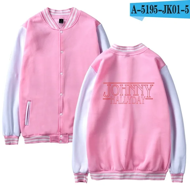 pink and white Бейсбольная куртка для мужчин/женщин от Jonny Hallyday, форменное пальто, зимняя модная толстовка, теплая, в стиле хип-хоп, для колледжа, женские куртки, одежда - Цвет: pink and white