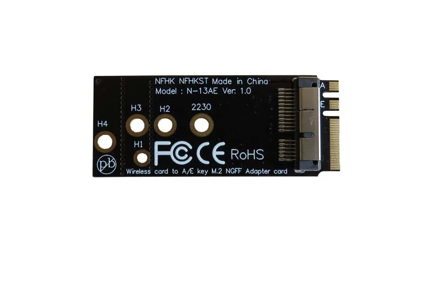 H1111Z новый модуль беспроводной карты 12 + 6 Pin Bluetooth Wifi для NGFF M.2 A/E адаптера ключа