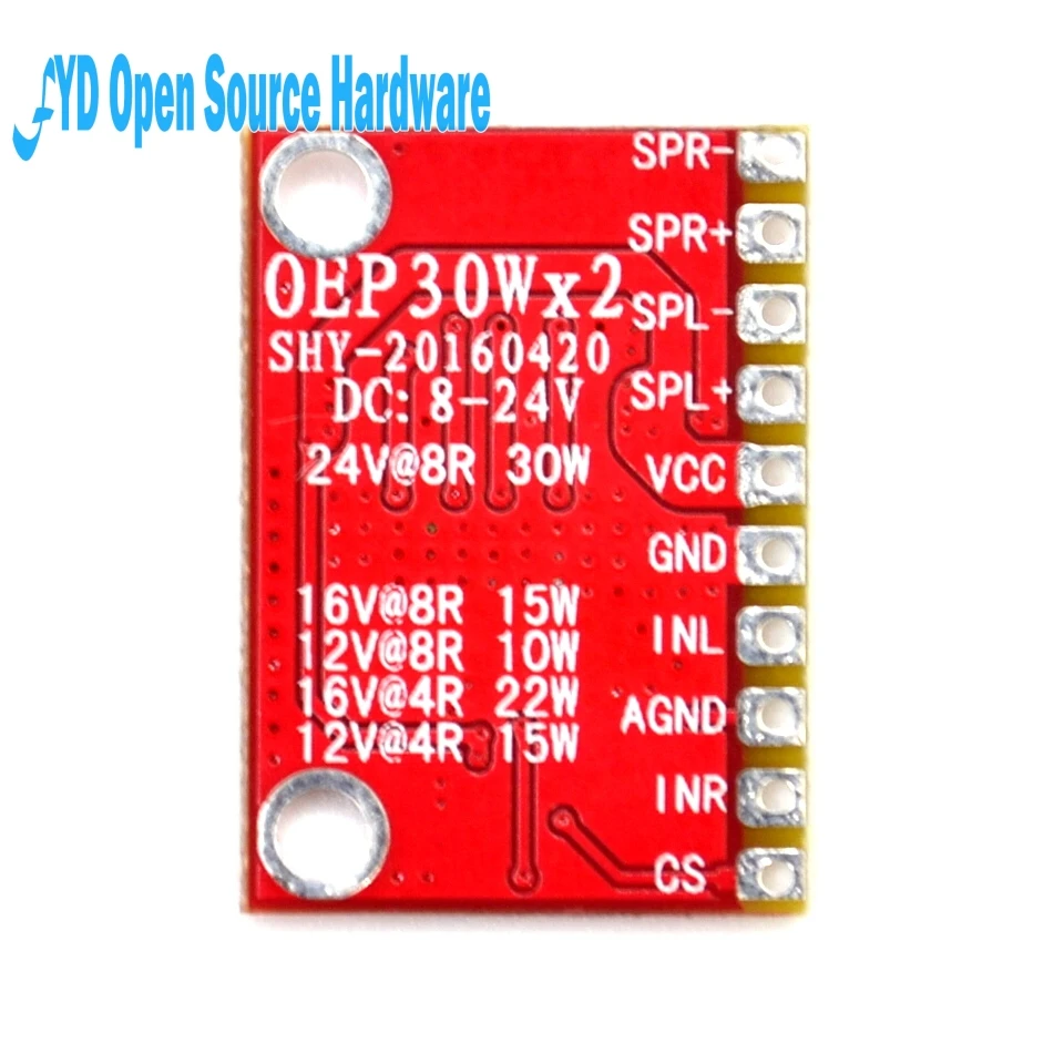 Модуль OEP30Wx2 цифровой усилитель мощности класса D Замена платы TDA8932 1