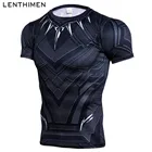 Новая мужская футболка для тренажерного зала, Рашгард для фитнеса, черная, одежда в виде паука, трико для бодибилдинга, спортивная одежда, компрессионная спортивная рубашка