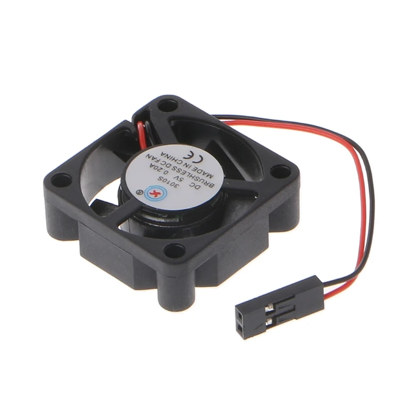 Pi коробка ABS чехол с модулем вентилятора для Raspberry 3/2/b plus 3pc теплоотводом|Детали