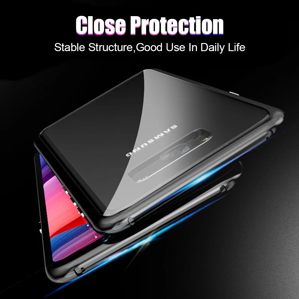 Artisome Магнитный Адсорбция дело для samsung Galaxy S9 S8 плюс Чехол Примечание 8 магнит из