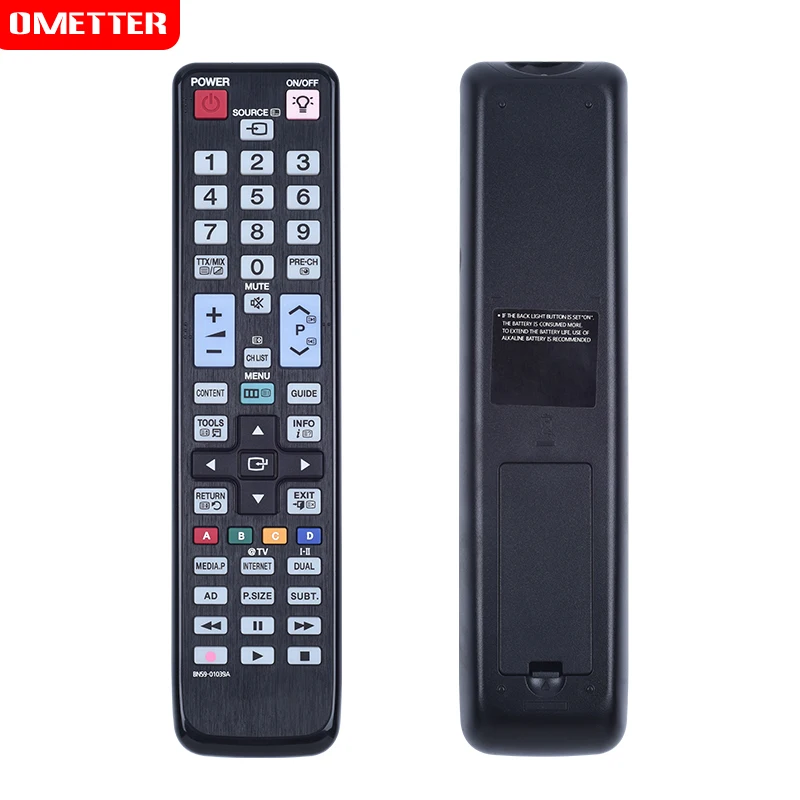 New  BN59-01039A Remote Control For Samsung 3D Smart TV BN59-01040A UE32C6505 UE37C600 UE40C6000 UE46C6000