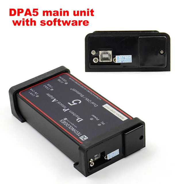 Протокол Dearborn Adapter5 сверхмощный сканер для грузовиков DPA5 без диагностический инструмент Bluetooth DPA 5 DHL бесплатно - Цвет: main unit