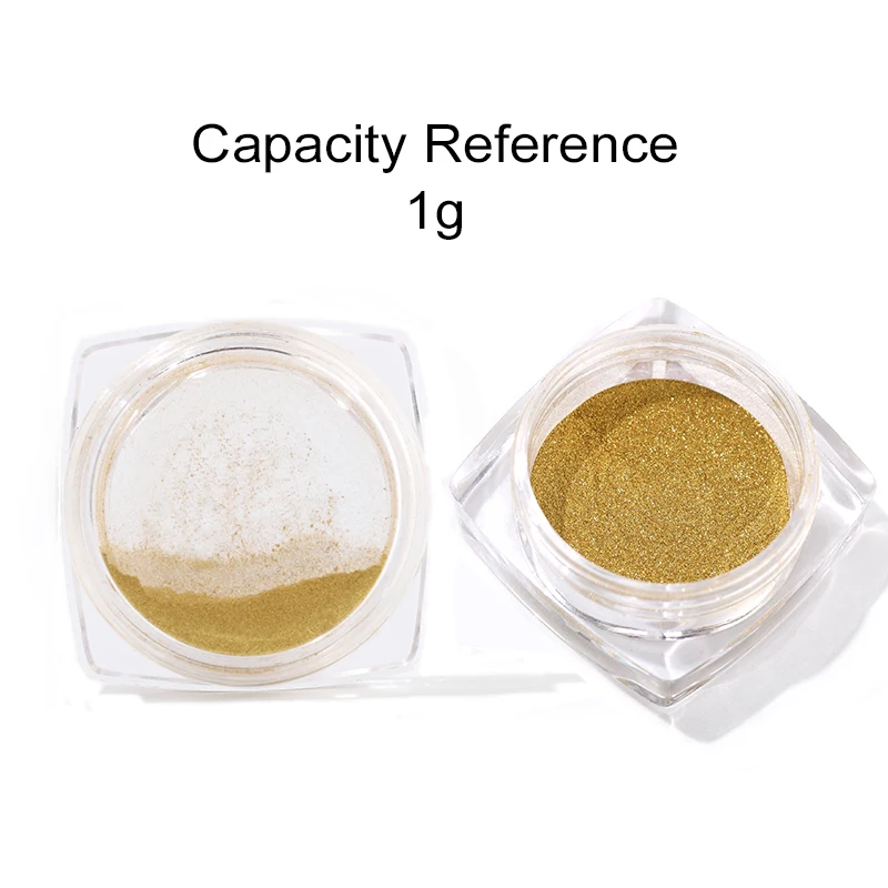 ROSALIND Новый кошачий глаз блеск для ногтей Хромовая пудра 3D эффект дизайна