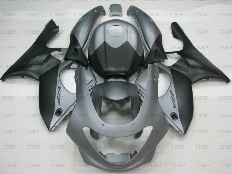 Обтекатели для YAMAHA YZF600R 1997 2007 04 05 Thundercat 02 03 матовые черные Серебристые комплекты