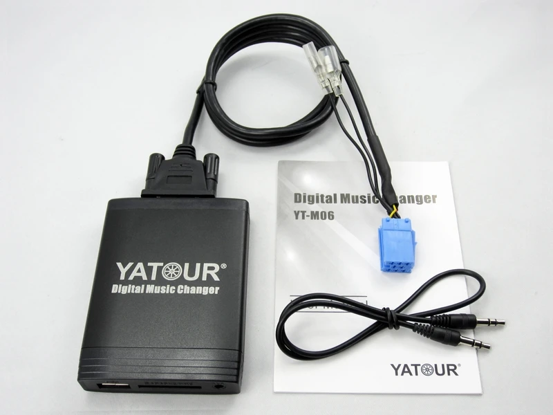 Yatour для Alfa Romeo 147 456 159 паук GT Brera головное устройство YT-M06 автомобиль USB MP3 адаптер SD