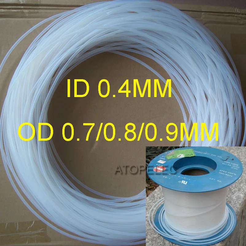 Id_0.8 мм PTFE трубки od _ 0 9 мм/мм F4 жесткая трубка градусов/C высокая температура |