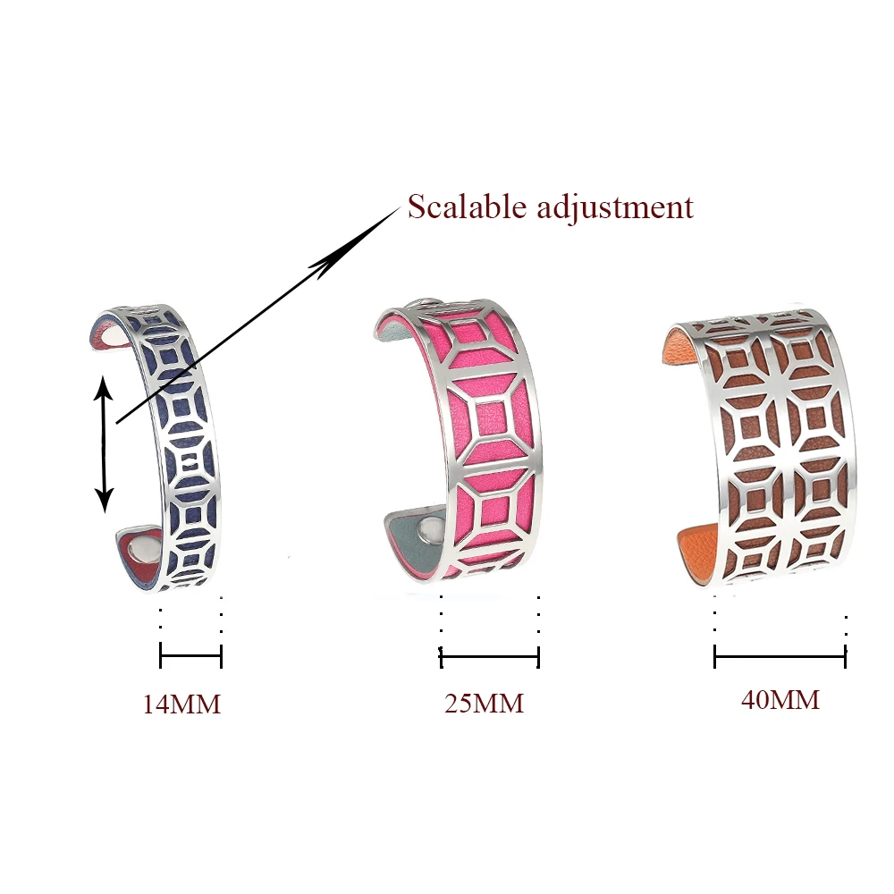 

Legenstar New Fashion Jewelry Leather Bracelets For Women Interchangeable Bangle Charms Cuff Bracelet Femme 2019 pulseras mujer