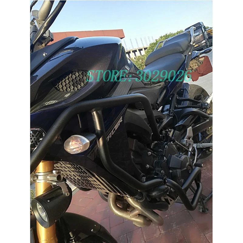 

For Yamaha MT-09 FZ-09 FJ-09 MT09 TRACER 2014-2016 Motorcycle Motorbike Front Engine Guard Crash Bars Frame Protector Bumper New