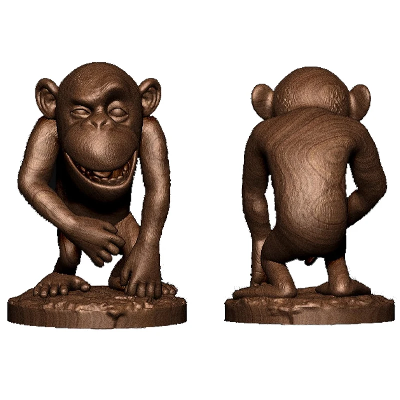 3d модель рельеф для станка с ЧПУ в формате STL L45 Monkey | Инструменты