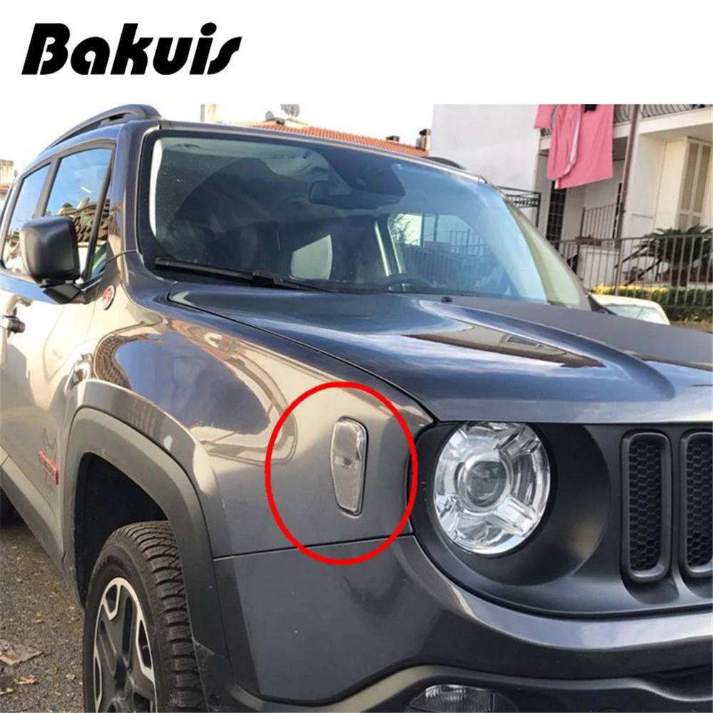 Для Jeep Renegade 2014-2016 стороны отражения WarningTurn сигнал светильник для jeeprenegade не