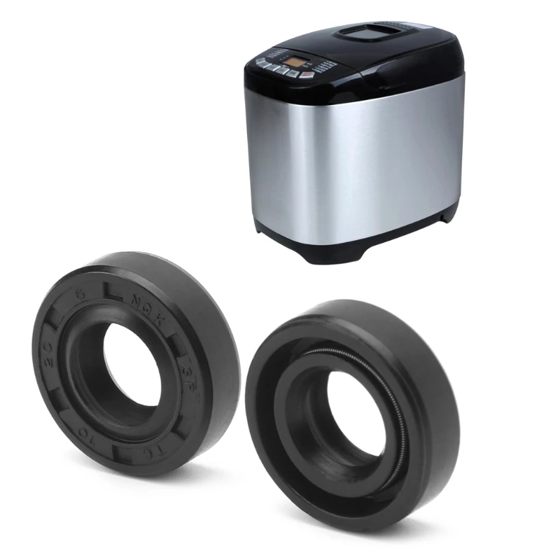 10x20x6mm giyilebilir Breadmaker sorbe makinesi Blender onarım parçaları yağ keçesi halkası Mar28