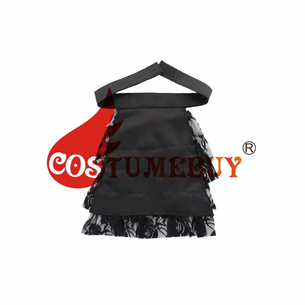 CostumeBuy Черный Кружевной Галстук-бабочка в стиле стимпанк для свадьбы вечеринки L920
