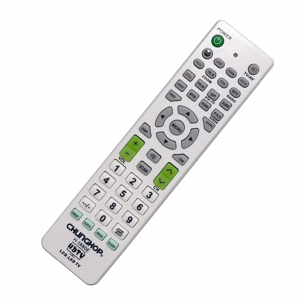 Универсальный пульт дистанционного Управление Лер Замена для Panasonic Haier Hisense ТВ |