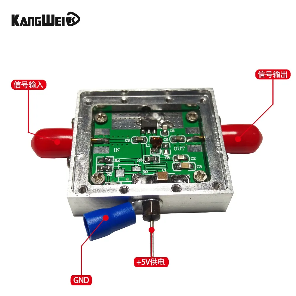 433M RF power amplifier BLT53A with si4463 SI4432 broadband high-power high-gain digital transmission | Электроника