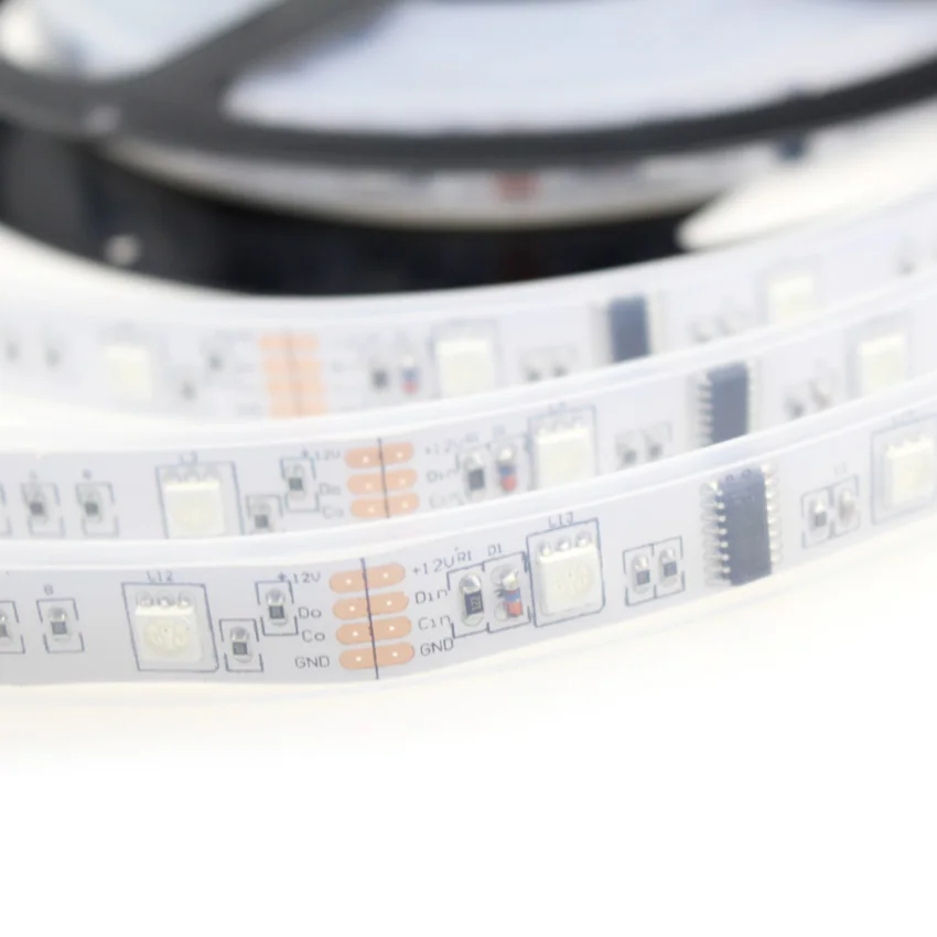 Цифровая лента постоянного тока 12 В lpd 6803 smd5050 rgb Светодиодная Адресуемая ic6803