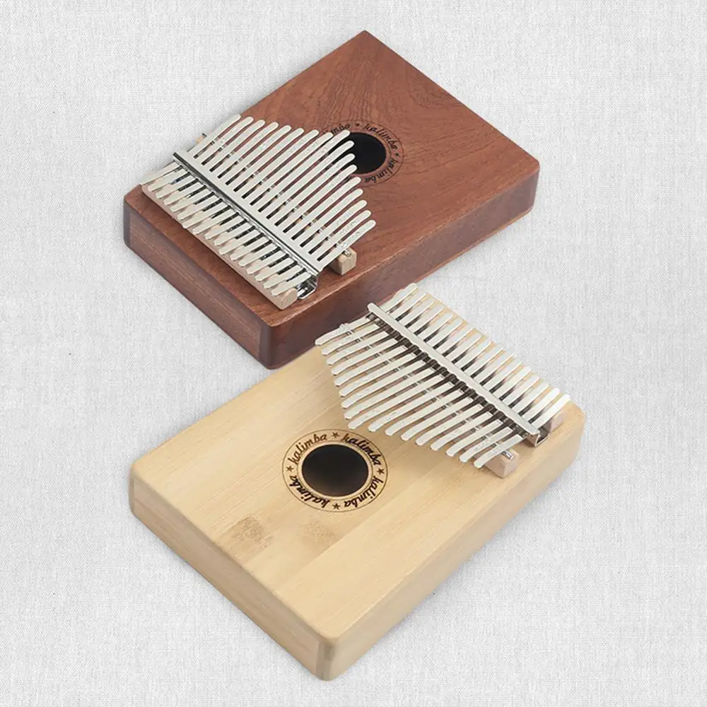 Новинка 17 клавиш пианино дерево инструмент сосна алюминий бар калимба