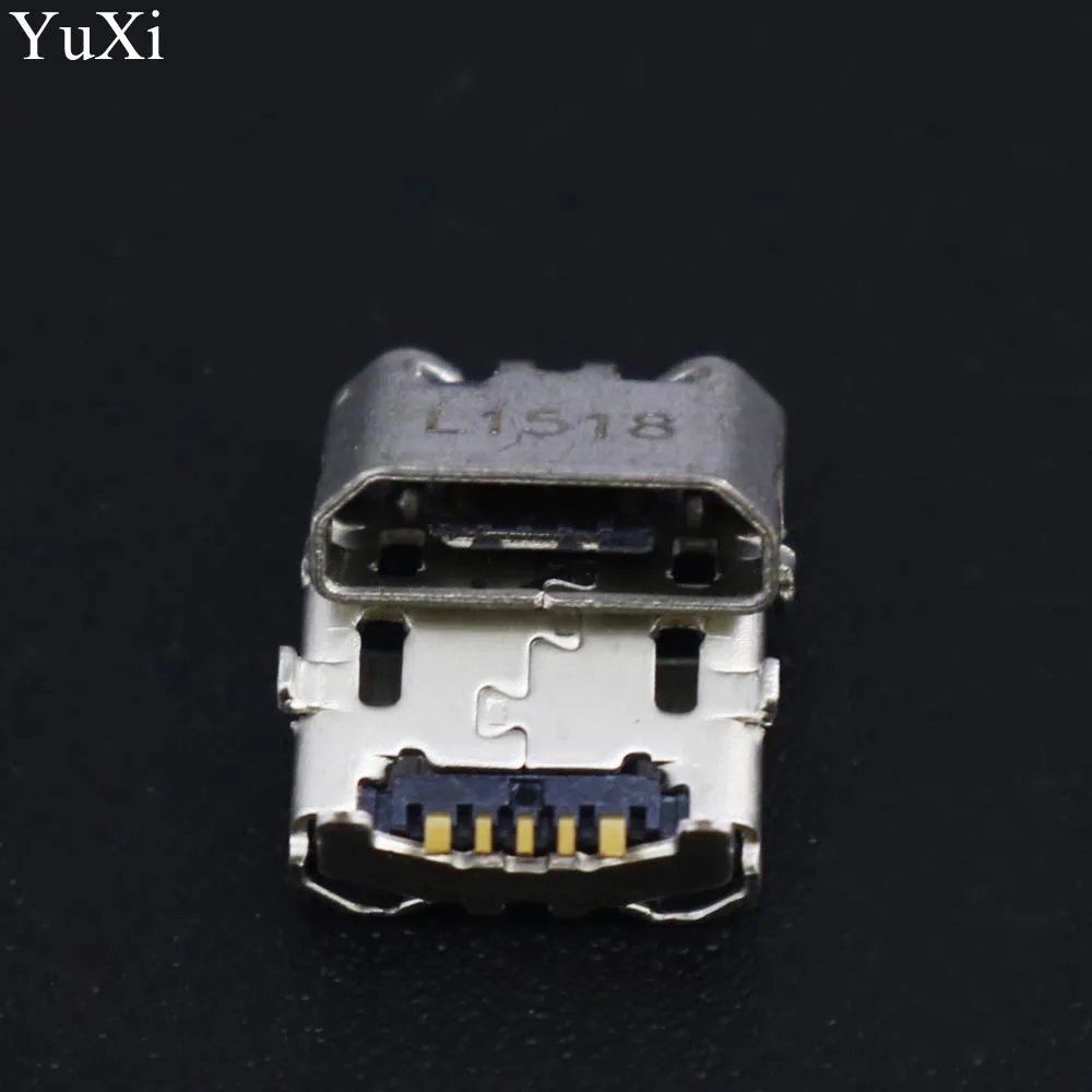 100 шт./лот для Huawei 4X Y6 4A P8 C8817 max Lite 4C 3X Pro G750 T20 micro USB разъем зарядки|Соединители| |
