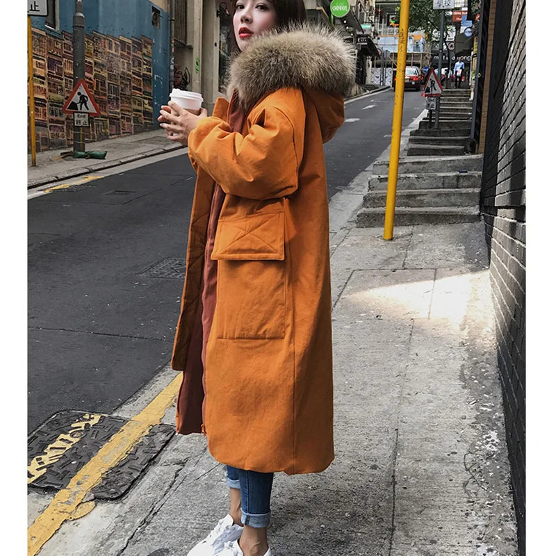 Женское хлопковое пальто зимняя куртка Женская свободная утепленная стеганая