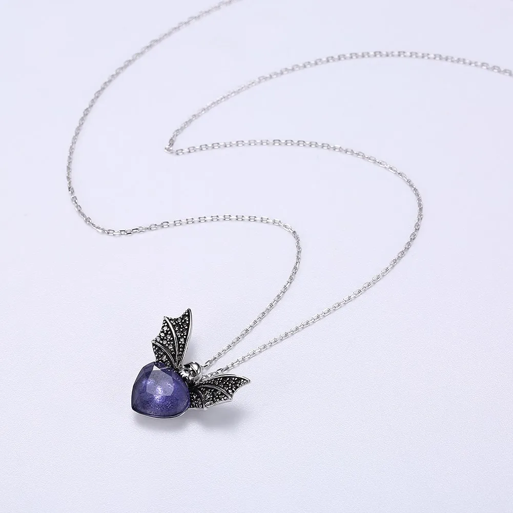 INALIS новый стиль 925 пробы Серебряные Кристаллы от Swarovski Ласточка летучая мышь