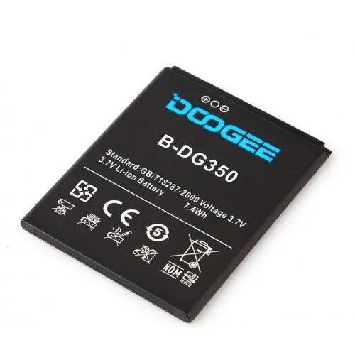 Новое поступление резервный аккумулятор 2200 мАч для Doogee DG350 Smart мобильный телефон +