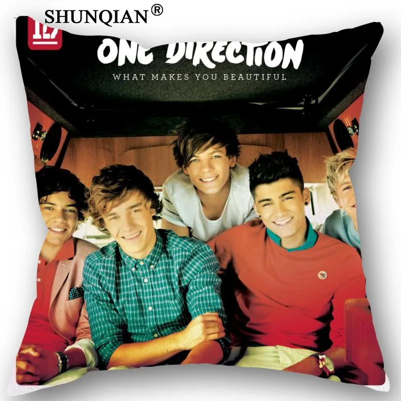 New Nice One Direction Pillowcase Wedding Decorative Pillow Case Customize Gift For Cover | Дом и сад