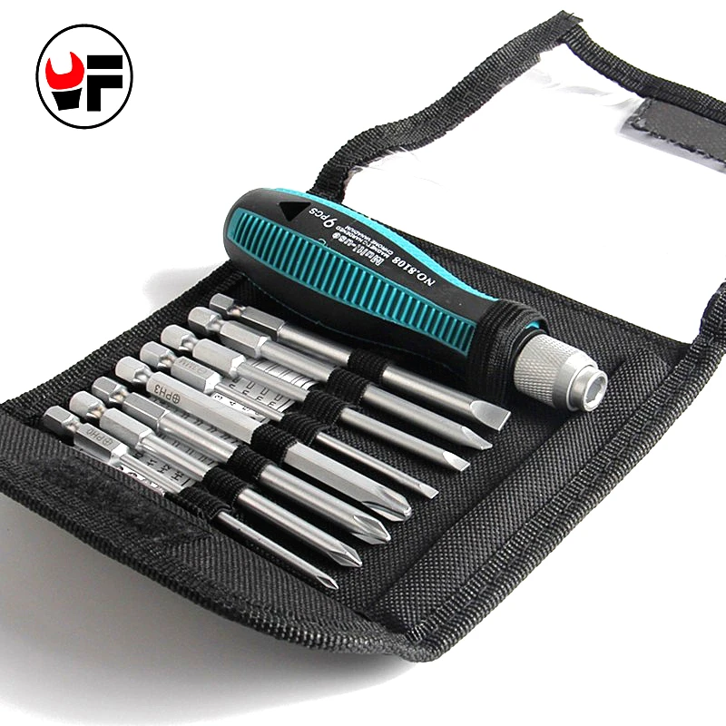 Набор отверток для точного ремонта 9 шт 1/4 дюйма|head tool|screwdriver setmulti screwdriver tool |