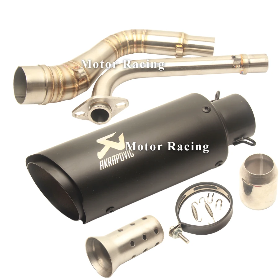 Выхлопная система мотоцикла Подключение трубы глушитель дБ Killer Akrapovic для Yamaha Nmax125