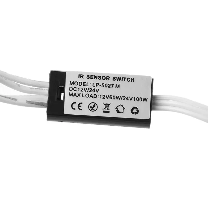 DC 12 V-24 V 5A инфракрасный двери Сенсор выключатель ведьма 8 см Чувство расстояние для платяного шкафа