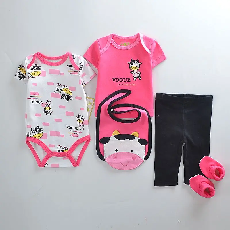 Baby Girls Clothing Sets Pink Cow Cute Fashion Bebe Clothing Bodysuits shirt Socks Payifang Pants Balck 100% Cotton TOP Quality
Baby Girls Clothing Sets Pink Cow Cute Fashion Bebe Clothing Bodysuits shirt Socks Payifang Pants Balck 100% Cotton TOP Quality
