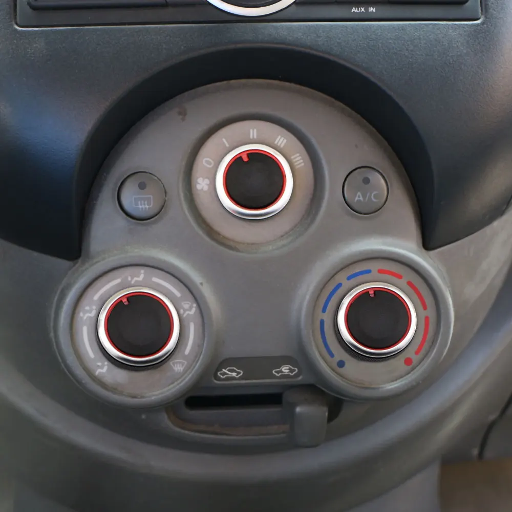 Авто запчасти для Nissan New Sunny March AC Ручка автомобиля 3 шт./компл. переключатель
