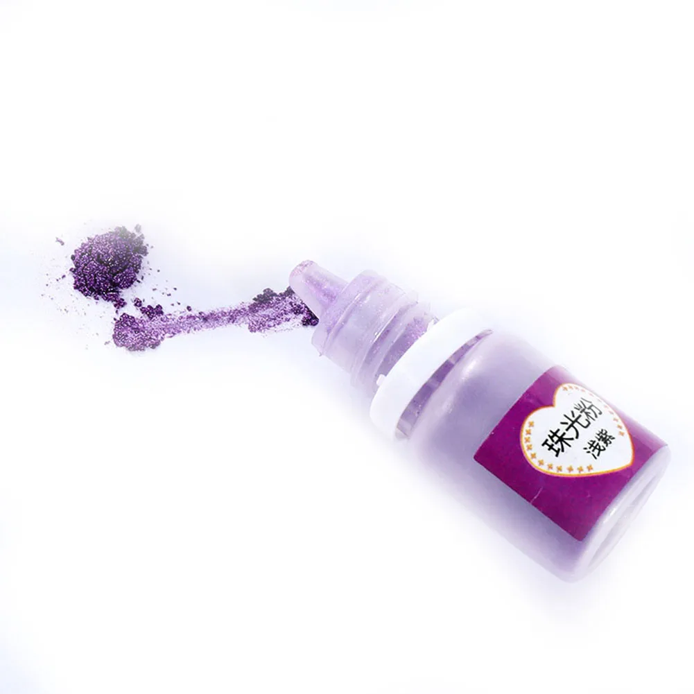 Light purple Горячие ремесла пигмент порошок перламутровая слюда УФ Смола эпоксидный порошок DIY ремесла аксессуары LSF99 - Цвет: Light purple