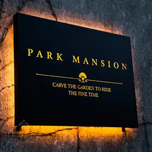 Светодиодный светильник Signbord из нержавеющей стали 304 с подсветкой, вывеска для магазина, бара, отеля, индивидуальный дизайн для рисования