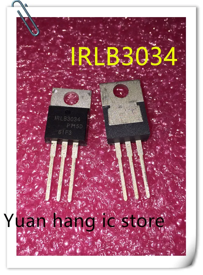 10 шт. IRLB3034 TO 220 IRLB3034PBF TO220 новый МОС Фет транзистор|Аксессуары для батарей и ЗУ| |