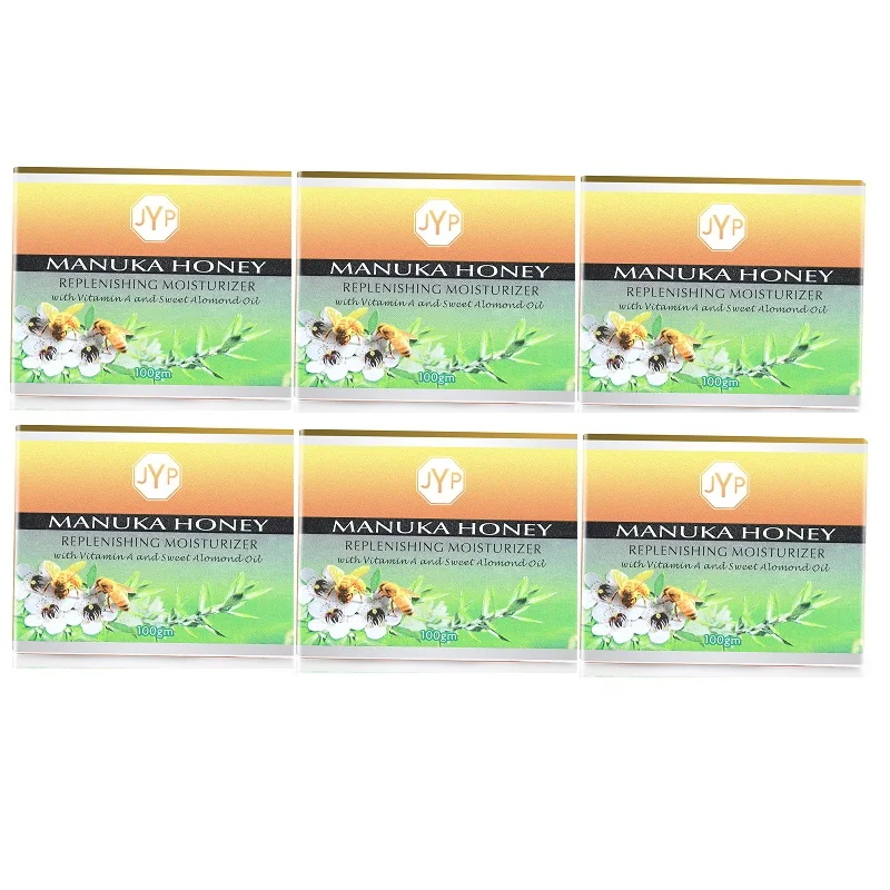 

Wholesale 6PCS NewZealand JYP Manukau Honey Replenishing Face Moisturizer Nourishing Moisturizing Hydrating Cream for Dry Skin