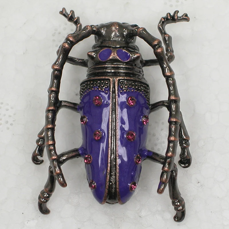 12 шт./лот оптовая продажа модная брошь с эмалью и стразами винтажные большие