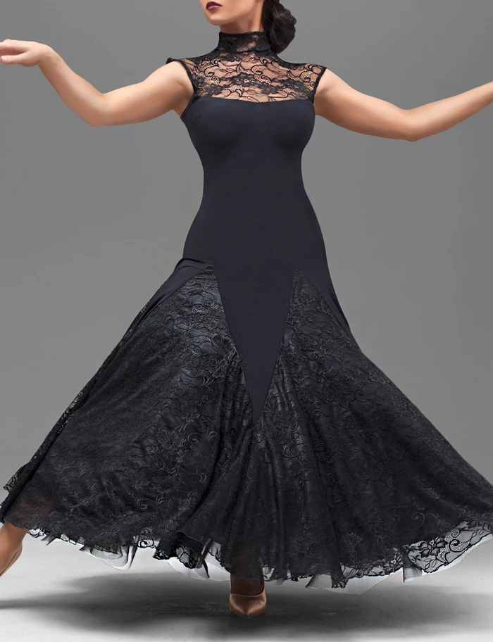 Женское бальное платье без рукавов Современные Бальные платья для танго и