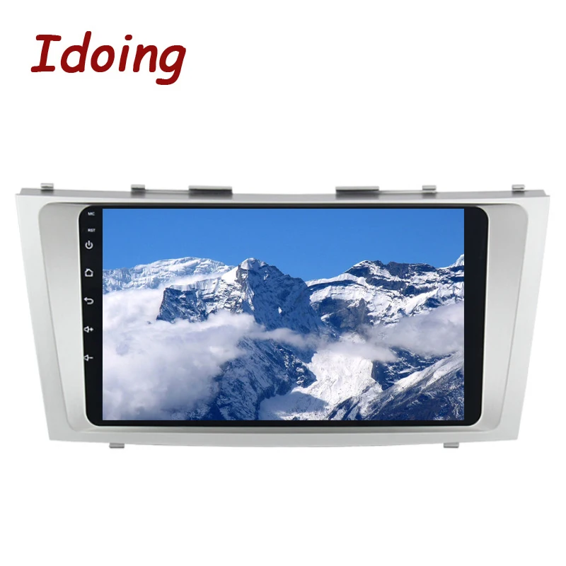 Idoing 1Din " 2.5D ips DSP автомобильный Android 8,1 радио gps мультимедийный плеер 4G+ 64G Восьмиядерный для Toyota Camry 2006-2011 Навигация