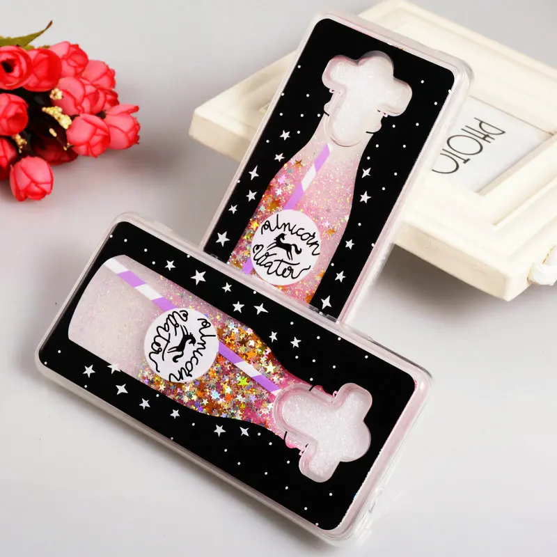 Чехол с зыбучим песком для Huawei Mate 10 Pro силиконовые чехлы жидкими блестками Mate10