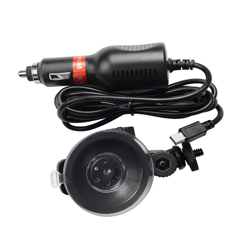Кронштейн на присоске с автомобильным зарядным устройством для SJCAM SJ6 Legend SJ7 Star