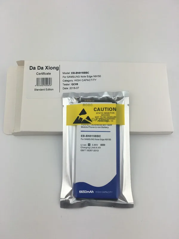 6650 мА/ч EB BN915BBC литий ионный аккумулятор телефона для Samsung Galaxy Note Edge N9150 N915K N915L N915S